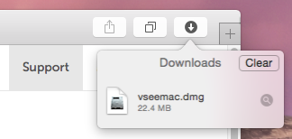 Safari Downloads icon