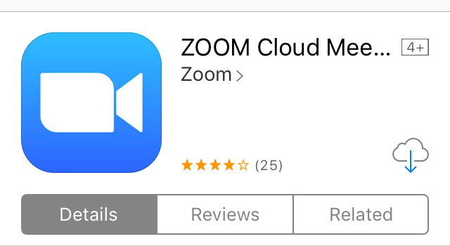 Zoom iPad installer